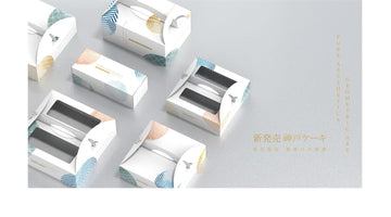 日本系甜點包裝來了！幾何藝術融會日本圖騰, 「純粹」好療癒。