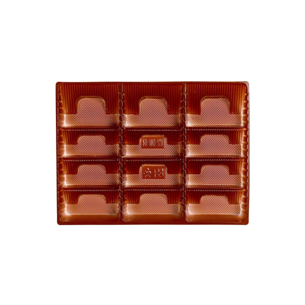 禮盒內襯_12梯鳳梨酥內襯 (咖啡底) freeshipping - 薪鼎包裝