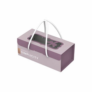 手提瑞士捲盒_紫藕金 freeshipping - 薪鼎包裝
