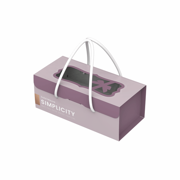 手提瑞士捲盒_紫藕金 freeshipping - 薪鼎包裝