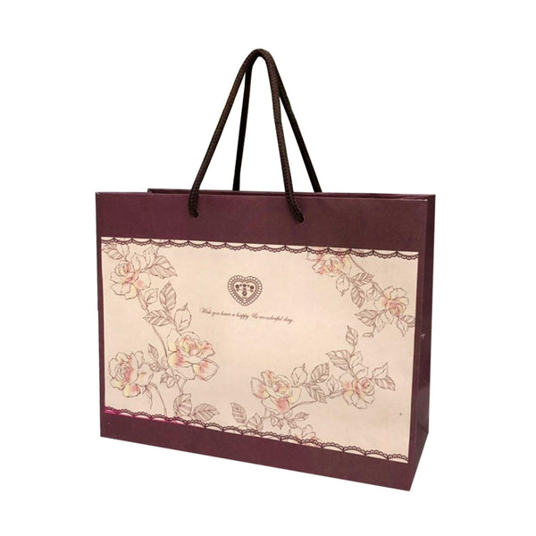 小瑞士捲提袋_薔薇頌 freeshipping - 薪鼎包裝