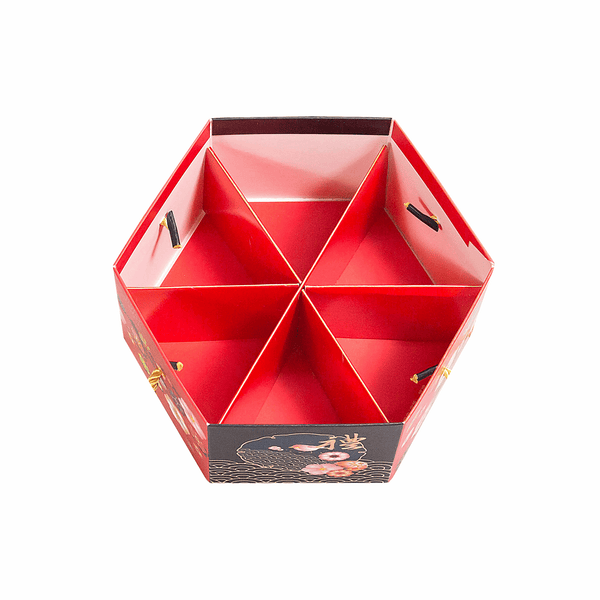六角手提盒_賀禮 freeshipping - 薪鼎包裝