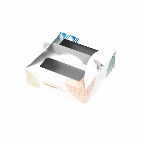 6吋開窗派盒_純粹 freeshipping - 薪鼎包裝
