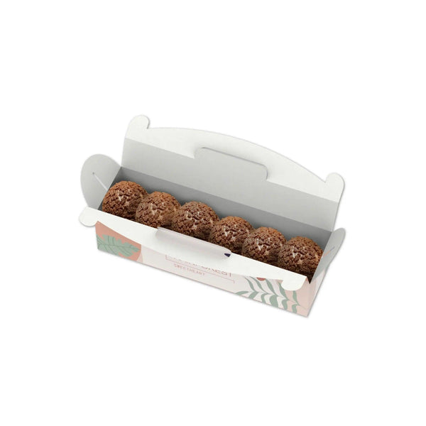 6入泡芙盒_陽光雨林 freeshipping - 薪鼎包裝