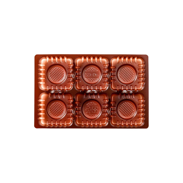 禮盒內襯_6粒蛋黃酥(含上膜) freeshipping - 薪鼎包裝