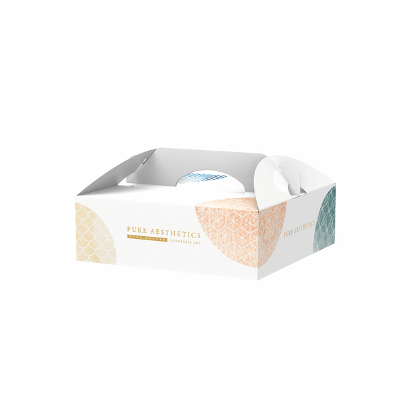 6吋派盒_純粹 freeshipping - 薪鼎包裝