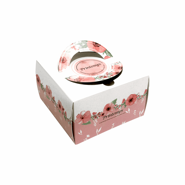 6吋手提蛋糕盒_春天 freeshipping - 薪鼎包裝