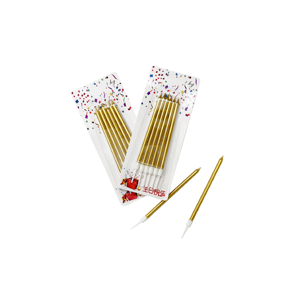 【加購品】包裝配件系列_鉛筆蠟燭6支/盒