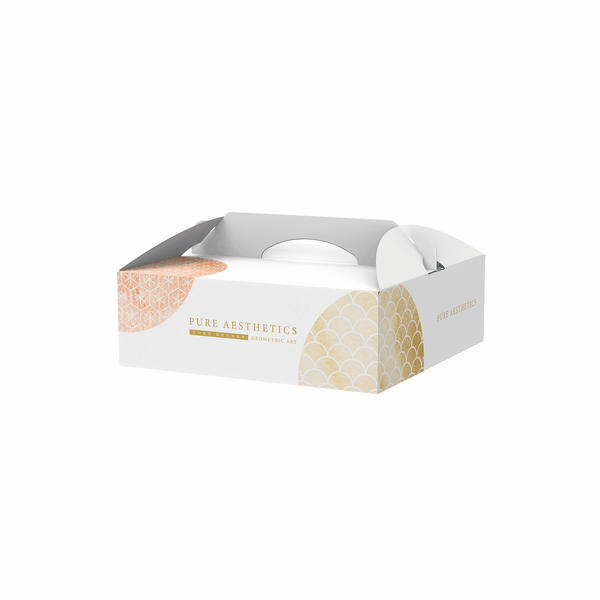 8吋派盒_純粹 freeshipping - 薪鼎包裝
