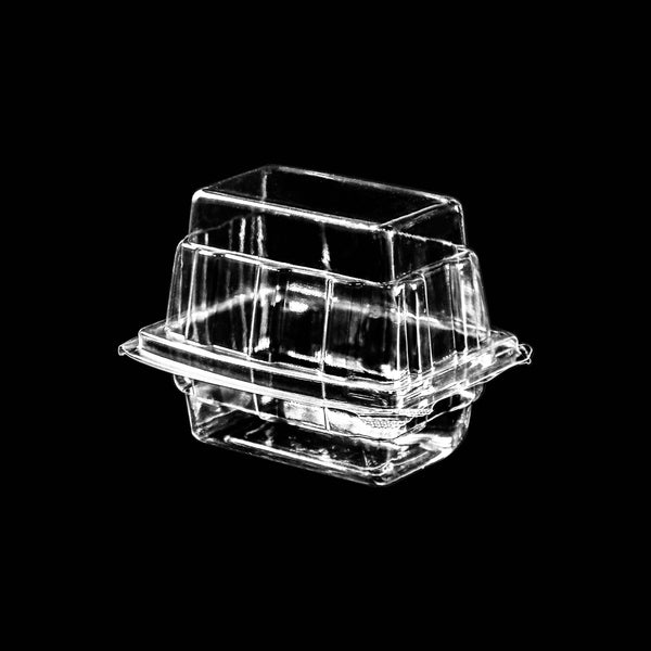 SD-001 _ (PET) 四角慕斯盒-嵌合式 freeshipping - 薪鼎包裝